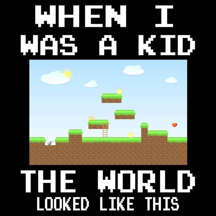 Retro When I Was A Kid The World Look Like This 16 in Basic Backpack