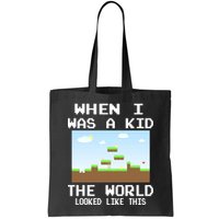 Retro When I Was A Kid The World Look Like This Bag
