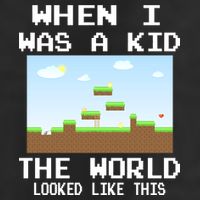 Retro When I Was A Kid The World Look Like This Trucker Hat