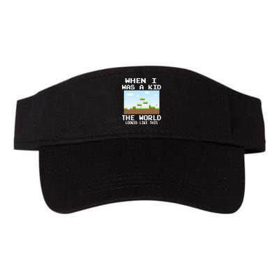 Retro When I Was A Kid The World Look Like This Visor