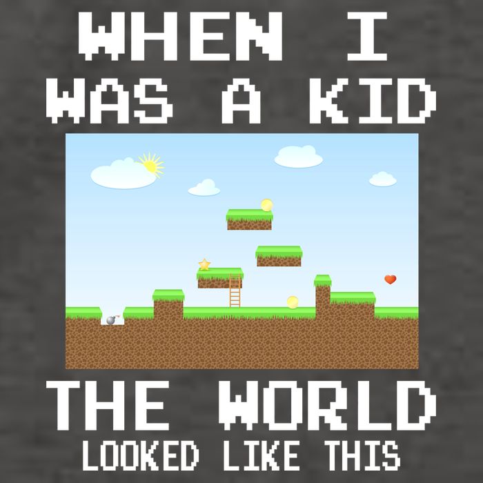 Retro When I Was A Kid The World Look Like This Vector Backpack