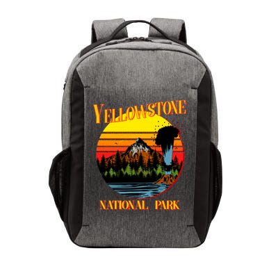 Retro Yellowstone National Park Vector Backpack