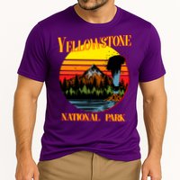 Retro Yellowstone National Park Cooling Performance Crew T-Shirt
