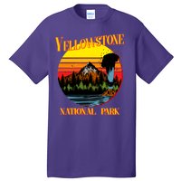 Retro Yellowstone National Park Tall T-Shirt