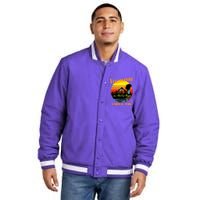 Retro Yellowstone National Park Insulated Varsity Jacket