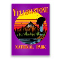 Retro Yellowstone National Park Poster