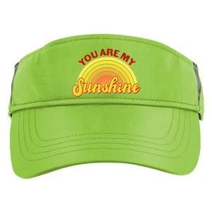 Retro You Are My Sunshine Sunbow Adult Drive Performance Visor