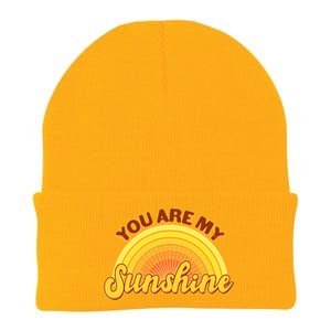 Retro You Are My Sunshine Sunbow Knit Cap Winter Beanie