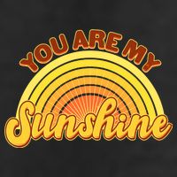 Retro You Are My Sunshine Sunbow 7 Panel Mesh Trucker Snapback Hat