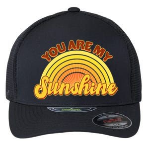 Retro You Are My Sunshine Sunbow Flexfit Unipanel Trucker Cap