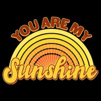 Retro You Are My Sunshine Sunbow Cooling Performance Crew T-Shirt