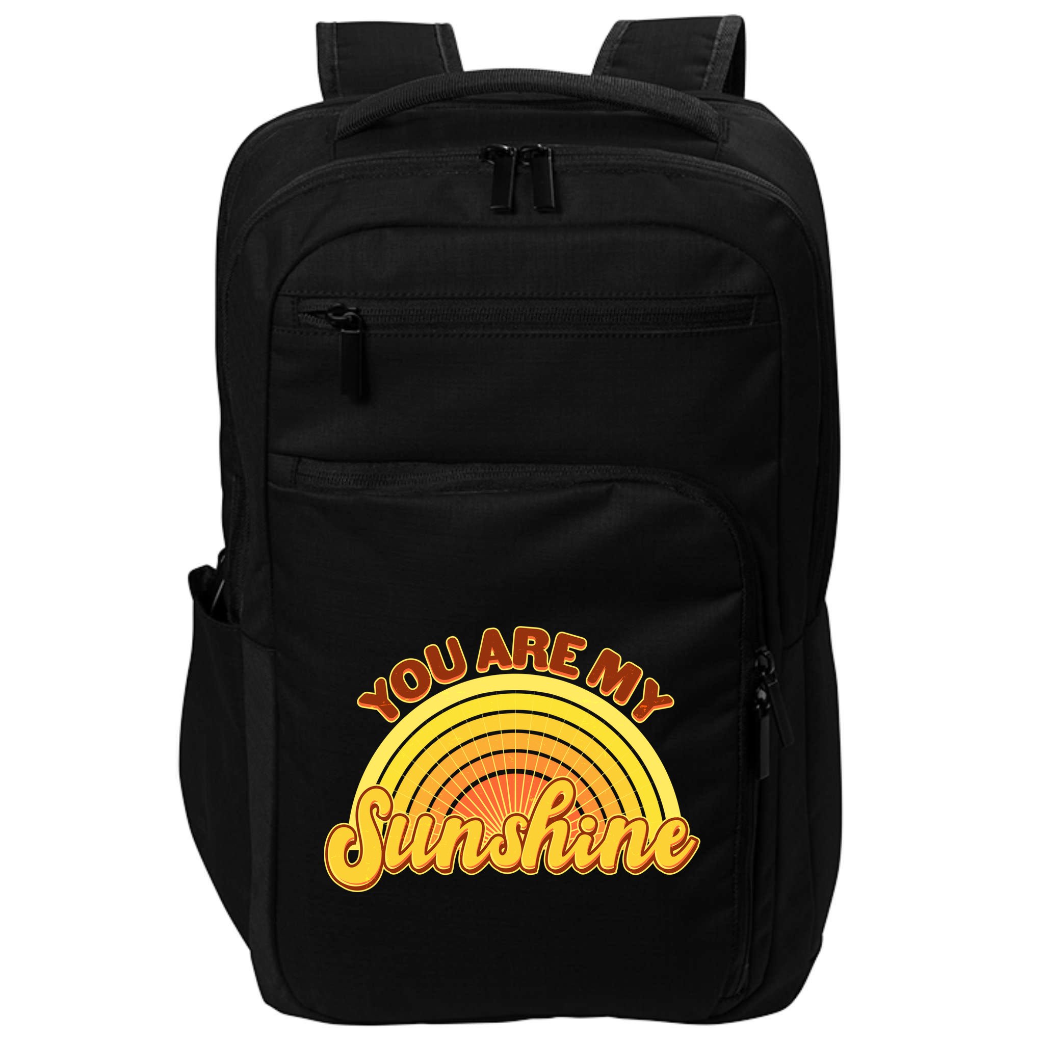 Retro You Are My Sunshine Sunbow Impact Tech Backpack
