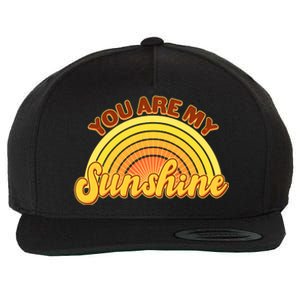 Retro You Are My Sunshine Sunbow Wool Snapback Cap