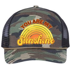 Retro You Are My Sunshine Sunbow Retro Rope Trucker Hat Cap