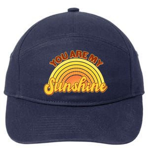 Retro You Are My Sunshine Sunbow 7-Panel Snapback Hat