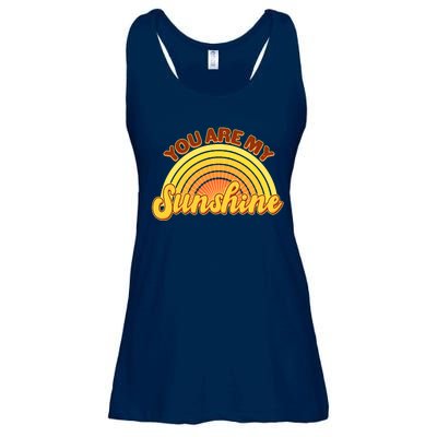 Retro You Are My Sunshine Sunbow Ladies Essential Flowy Tank