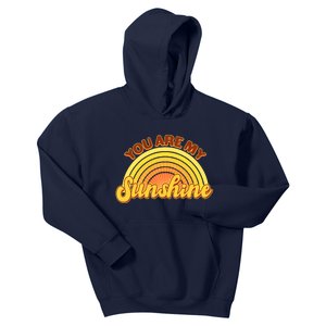 Retro You Are My Sunshine Sunbow Kids Hoodie