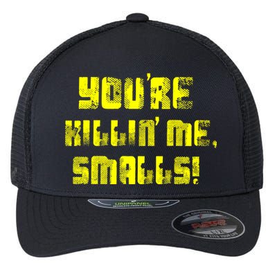 Retro You're Killin Me Smalls Funny Flexfit Unipanel Trucker Cap