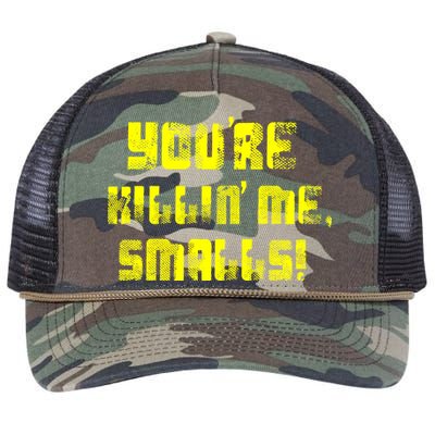 Retro You're Killin Me Smalls Funny Retro Rope Trucker Hat Cap