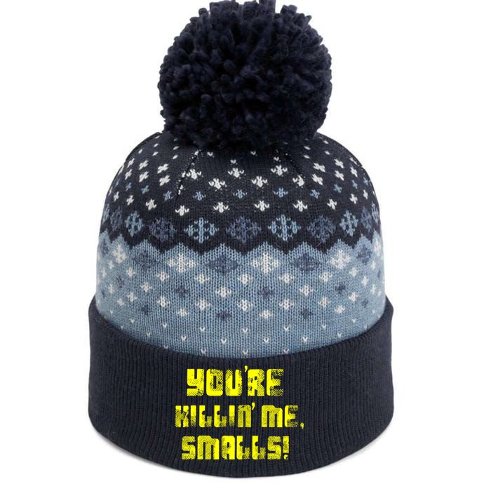 Retro You're Killin Me Smalls Funny The Baniff Cuffed Pom Beanie