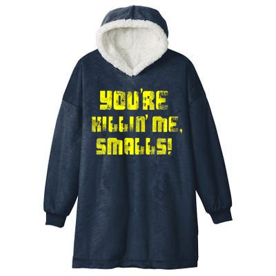 Retro You're Killin Me Smalls Funny Hooded Wearable Blanket