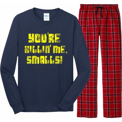 Retro You're Killin Me Smalls Funny Long Sleeve Pajama Set