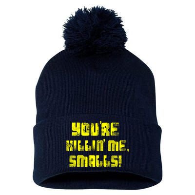 Retro You're Killin Me Smalls Funny Pom Pom 12in Knit Beanie