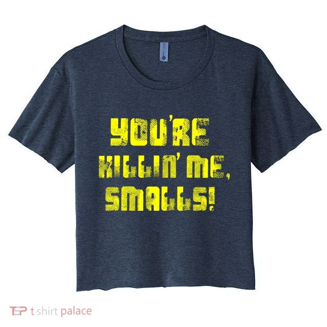 Retro You're Killin Me Smalls Funny Crop Top