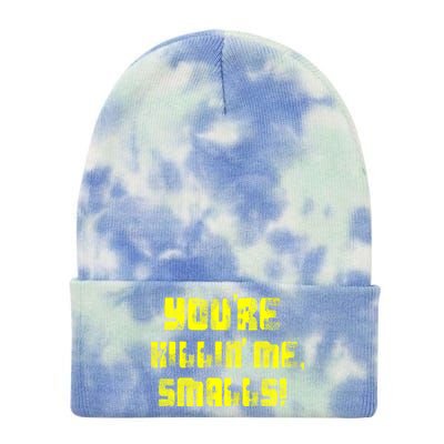 Retro You're Killin Me Smalls Funny Tie Dye 12in Knit Beanie