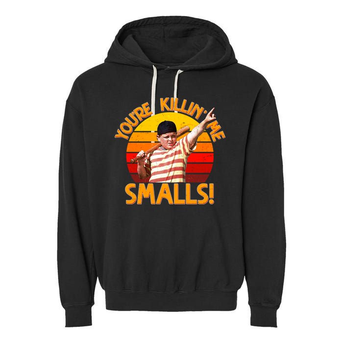 Retro You're Killin' Me Smalls Vintage Garment-Dyed Fleece Hoodie