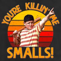 Retro You're Killin' Me Smalls Vintage Garment-Dyed Fleece Hoodie