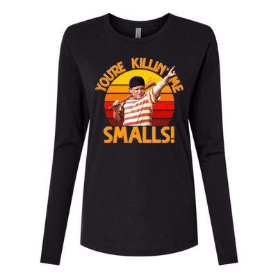 Retro You're Killin' Me Smalls Vintage Womens Cotton Relaxed Long Sleeve T-Shirt