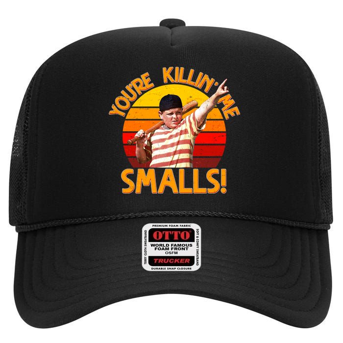 Retro You're Killin' Me Smalls Vintage High Crown Mesh Back Trucker Hat