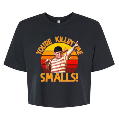 Retro You're Killin' Me Smalls Vintage Bella+Canvas Jersey Crop Tee