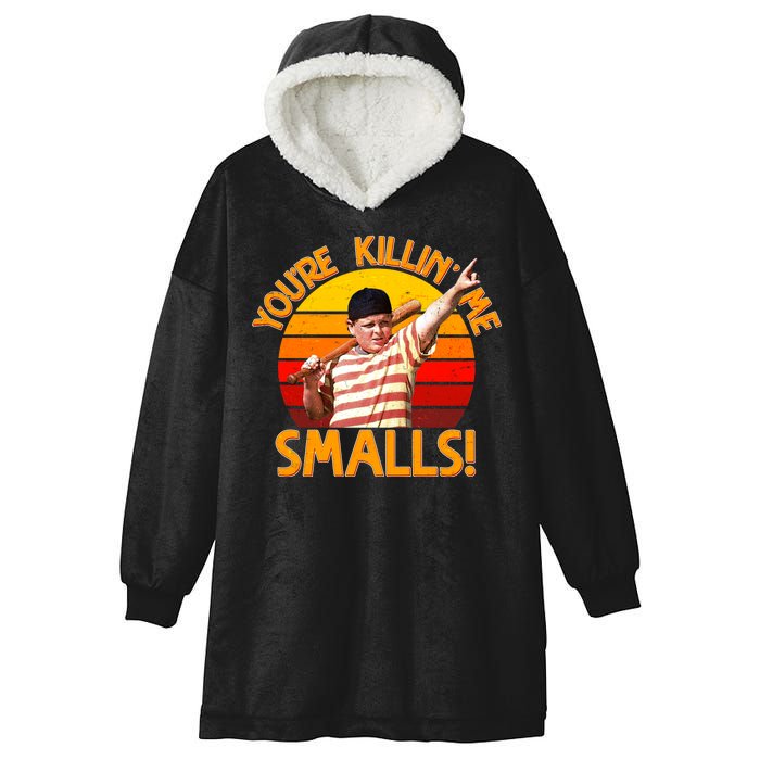 Retro You're Killin' Me Smalls Vintage Hooded Wearable Blanket