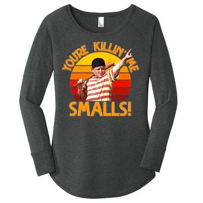 Retro You're Killin' Me Smalls Vintage Women's Perfect Tri Tunic Long Sleeve Shirt