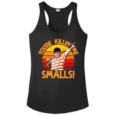 Retro You're Killin' Me Smalls Vintage Ladies PosiCharge Competitor Racerback Tank