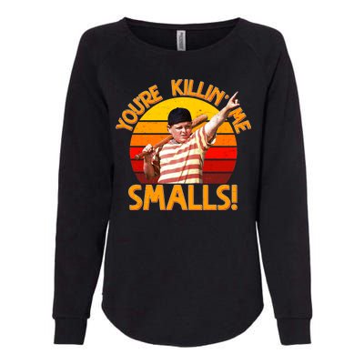 Retro You're Killin' Me Smalls Vintage Womens California Wash Sweatshirt