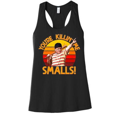 Retro You're Killin' Me Smalls Vintage Women's Racerback Tank