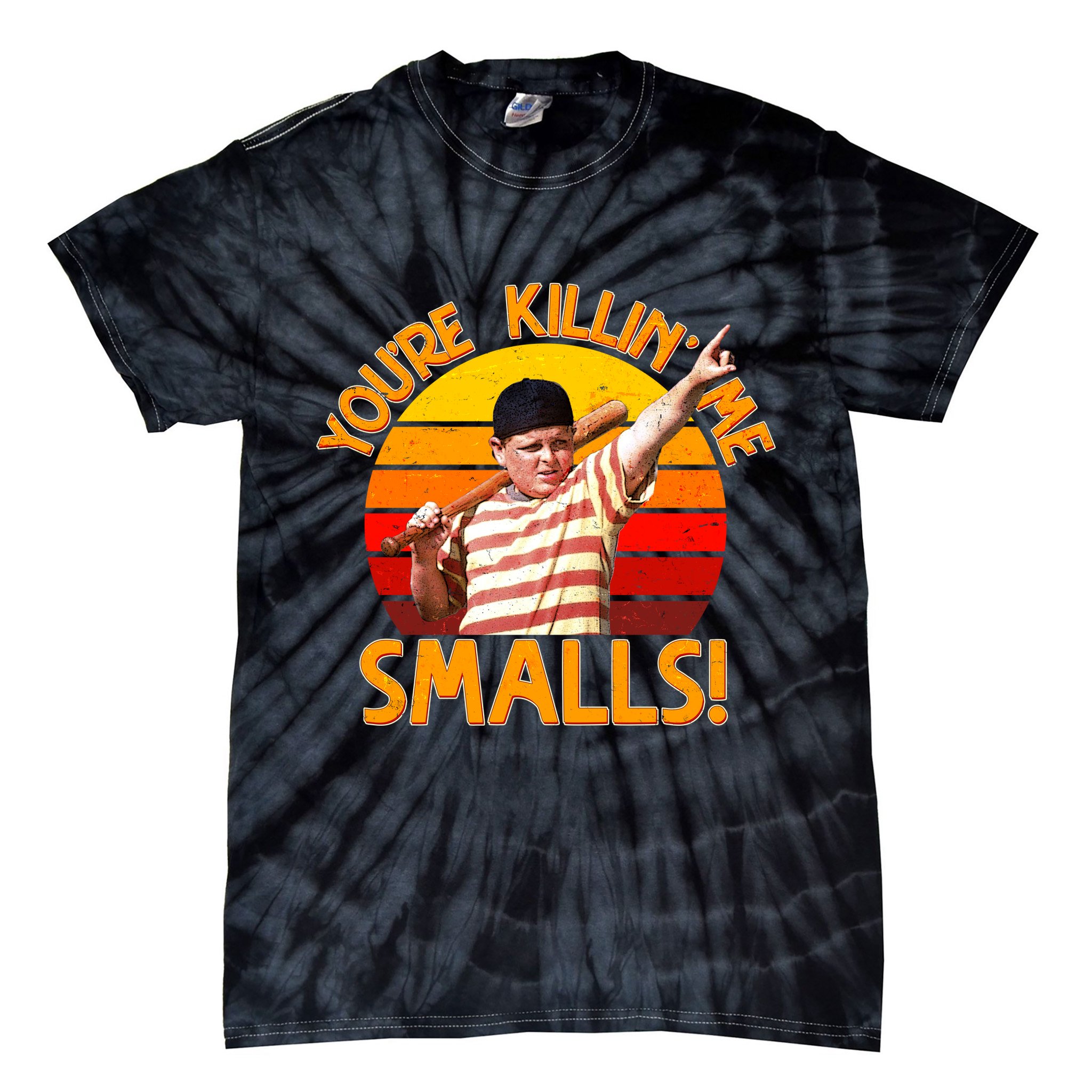 Retro You're Killin' Me Smalls Vintage Tie-Dye T-Shirt