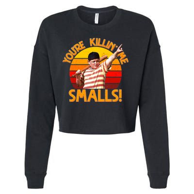 Retro You're Killin' Me Smalls Vintage Cropped Pullover Crew