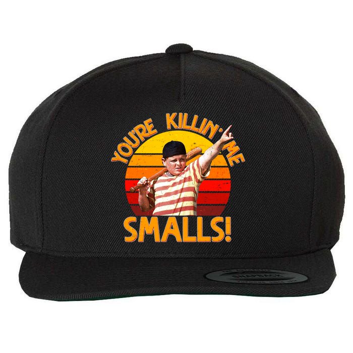 Retro You're Killin' Me Smalls Vintage Wool Snapback Cap