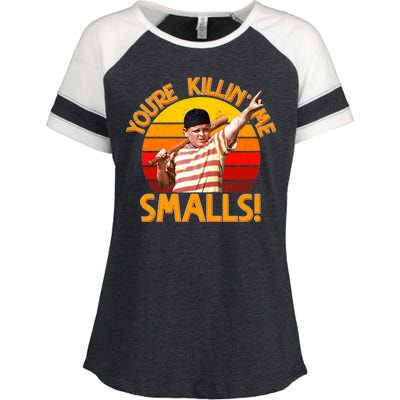 Retro You're Killin' Me Smalls Vintage Enza Ladies Jersey Colorblock Tee