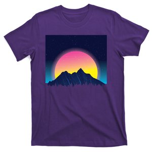 Retrowave Mountains T-Shirt