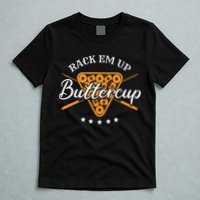 Rack Em Up Buttercup Pool Billiard Team T-Shirt