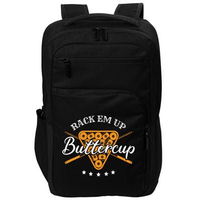 Rack Em Up Buttercup Pool Billiard Team Impact Tech Backpack