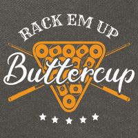 Rack Em Up Buttercup Pool Billiard Team Cotton Canvas Backpack
