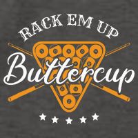 Rack Em Up Buttercup Pool Billiard Team Vector Backpack