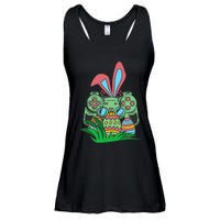 Retro Easter Video Game Easter Gaming Graphics Happy Easter Ladies Essential Flowy Tank