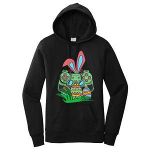 Retro Easter Video Game Easter Gaming Graphics Happy Easter Women's Pullover Hoodie